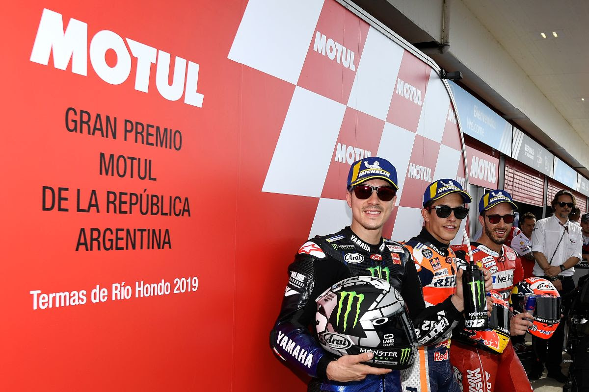 Photo of Full tilt at Termas: Marquez fights off Viñales and Dovi for pole: MotoGP