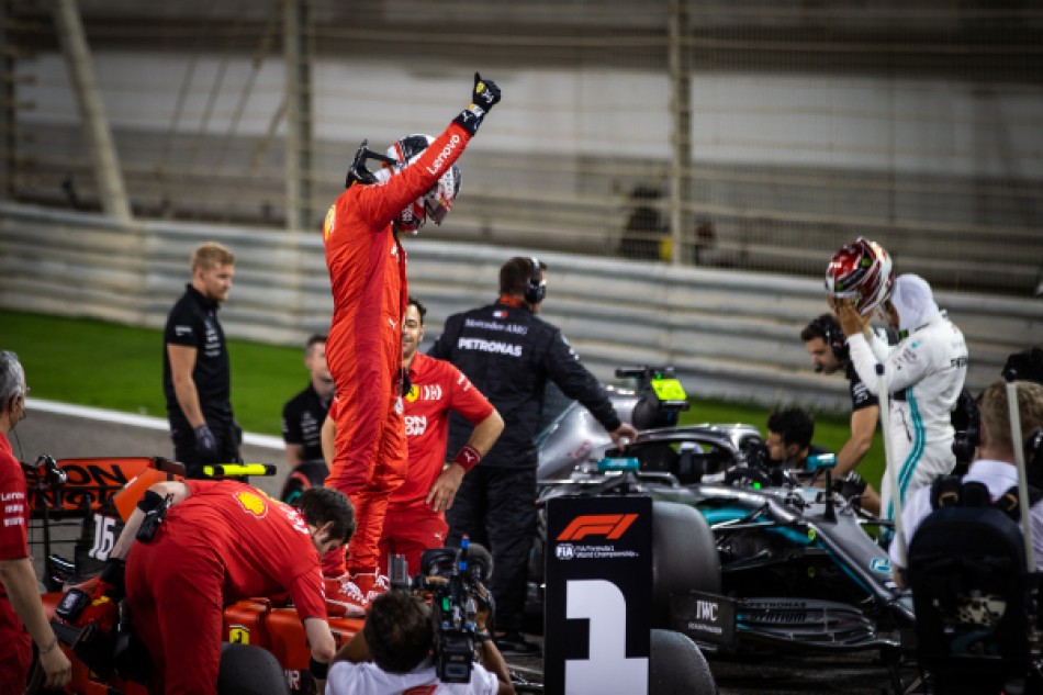 Photo of Charles Leclerc becomes 2nd youngest to get a pole; Ferrari lock-out front row; Hami p3