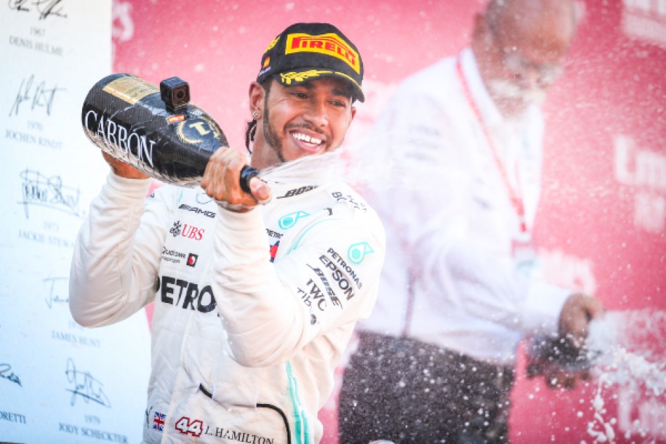 Photo of Hamilton dedicates win to `Harry’; Mercedes finish 1-2 in all five races thus far