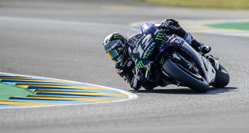 Photo of Viñales fights off Marquez to go fastest in France