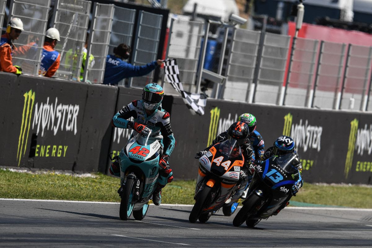 Photo of Alex Marquez takes third win in a row: Moto2; 7th different winner in Moto3