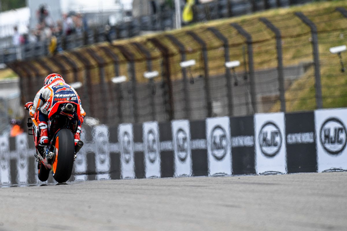 Photo of Marquez reigns over Rins, Quartararo menacing on Friday: MotoGP Deutschland