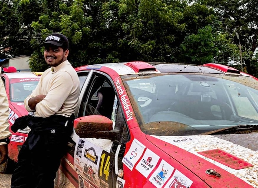 Photo of Fabid Ahmer, an epitome of clean driving: INDIAinF1 Champion Series #FabidRally