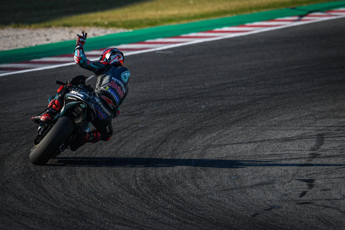 Photo of Pacesetter: Quartararo just 0.010 off the lap record: Misano test final day