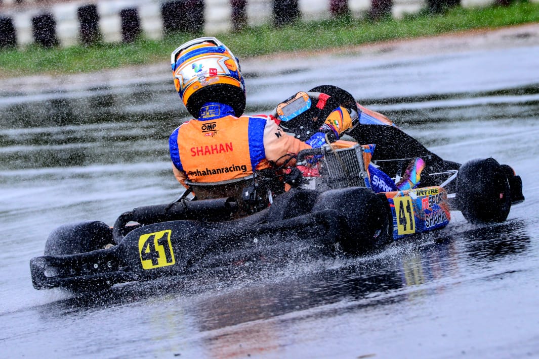 Photo of Shahan Ali Mohsin, youngest to win Sr National Karting title