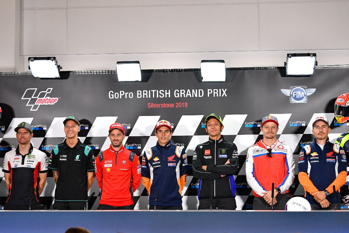 Photo of `Everything is very fast’: riders prepare to take on Silverstone: MotoGP