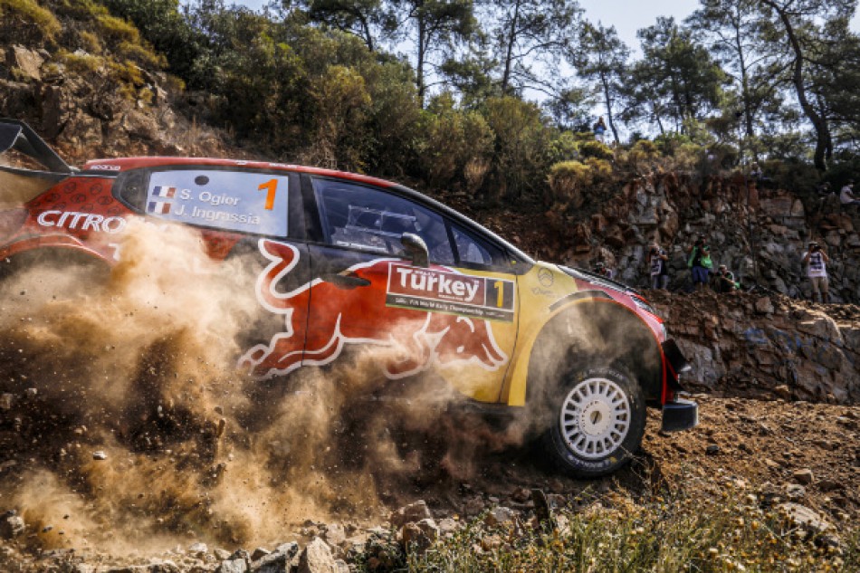 Photo of Sebastian Ogier leads a 1-2 for Citroen: WRC Rally of Turkey