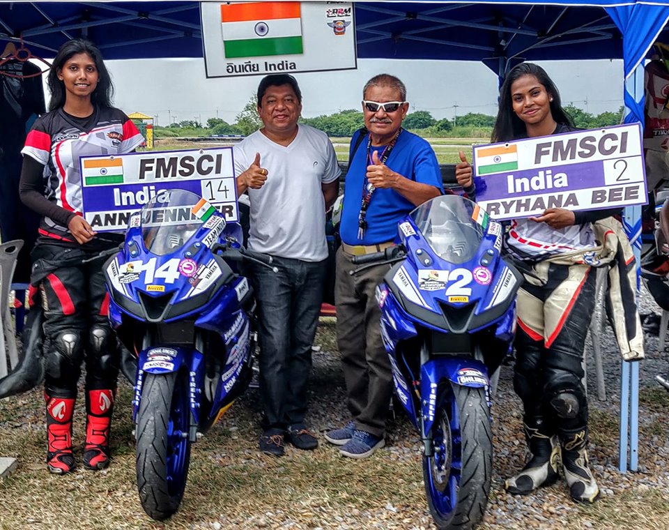 Photo of Ryhana Bee, Ann Jennifer for Asia Cup Road Racing Round 2