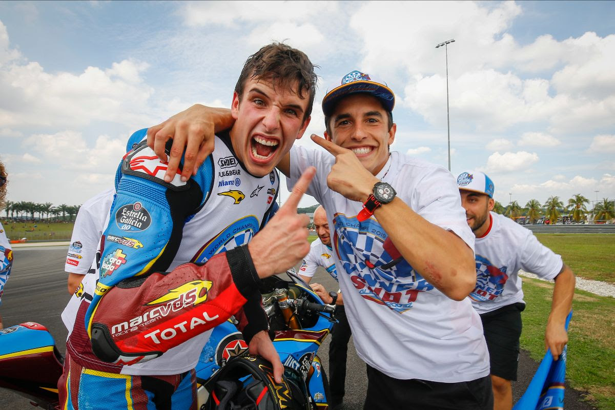 Photo of Alex joins brother Marc Marquez to make MotoGP debut aboard the Honda RC213V