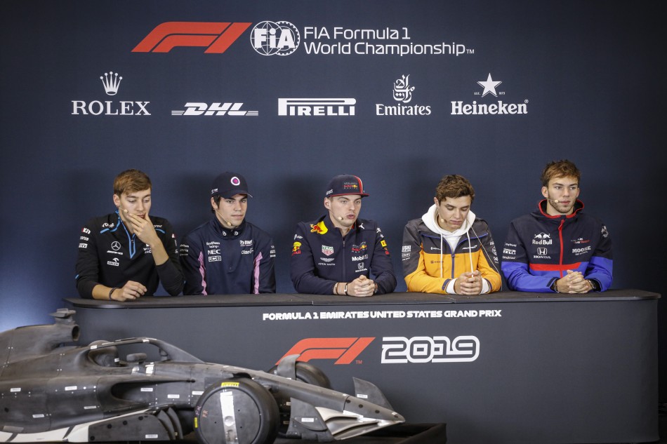 Photo of Drivers talk about the 2021 car at the FIA Thursday Press Meet