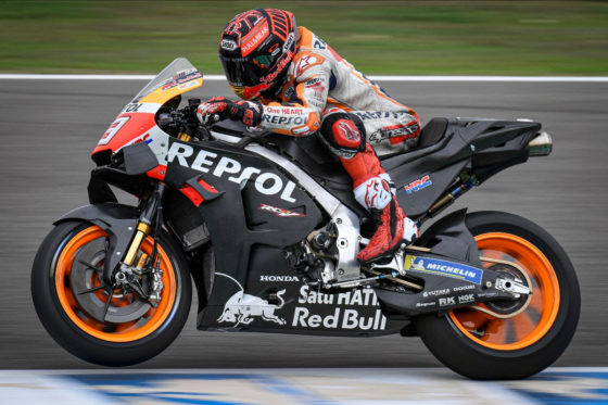 A file photo of Marc Marquez at Jerez test. A MotoGP image
