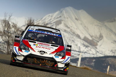 Photo of Ogier leads his first shakedown in the Toyota Yaris WRC: Rallye Monte-Carlo shakedown