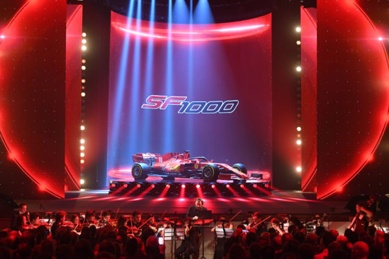 File photo of Ferrari launch of SF1000 at Villa theatre in Feb 2020. A Scuderia Ferrari image