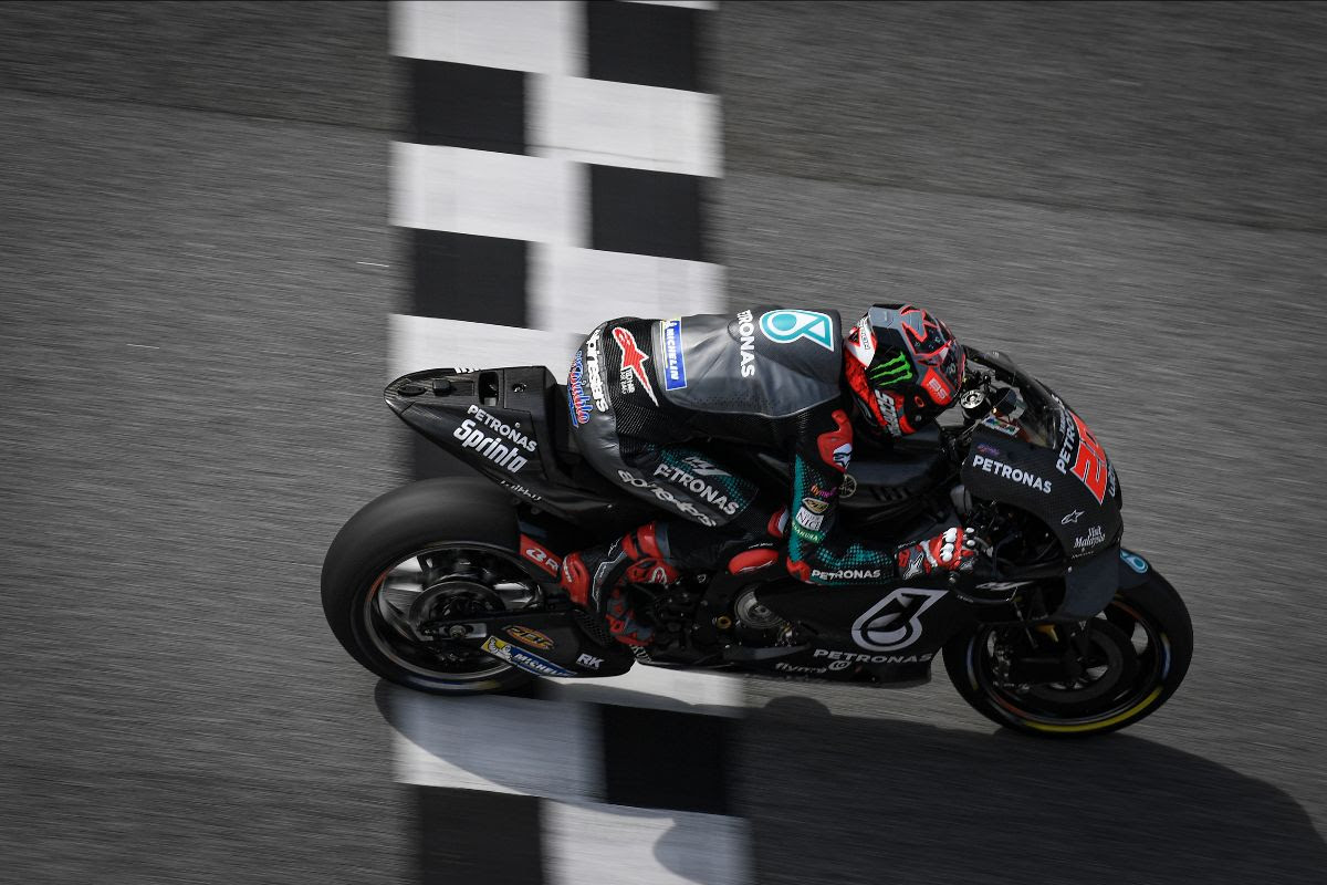 Photo of Fabio Quartararo fastest again on Sunday: MotoGP