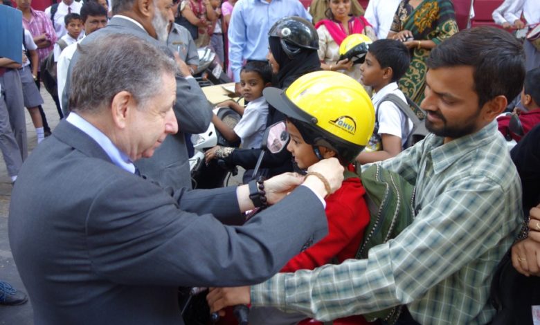 Photo of India welcomes FIA President Jean Todt, who is here to spread Road Safety