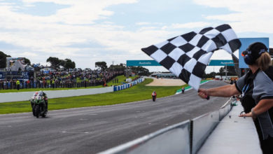Photo of History made as Lowes claims titanic Phillip Island victory