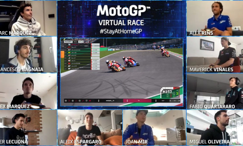 Photo of V for… virtual! Alex Marquez wins the first ever MotoGP Virtual Race