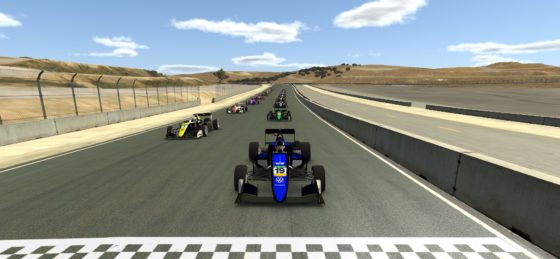 Sim Racing League grid
