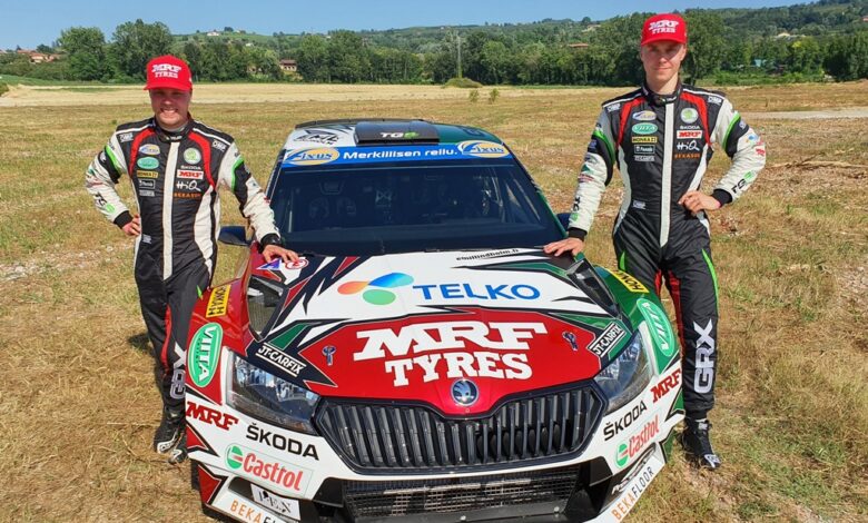 Photo of Breen to rally with MRF Tyres in first ERC campaign