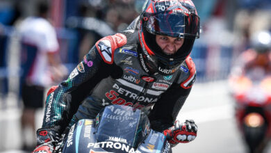 Photo of Quartararo scorches to maiden MotoGP win amid drama