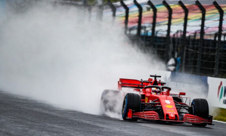 Photo of Vettel sets fastest time in FP2, ahead of Bottas