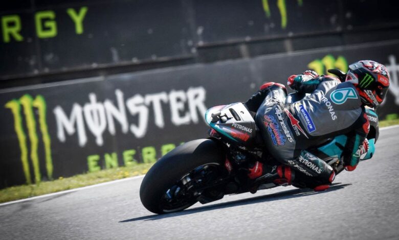 Photo of Quartararo and Morbidelli lead a top four split by just a tenth