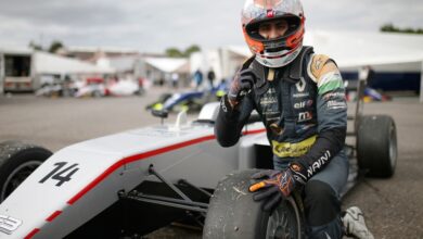 Photo of Kush Maini takes maiden win in British F3, extends lead