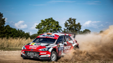 Photo of Team MRF Tyres finish strongly in ERC Round 2