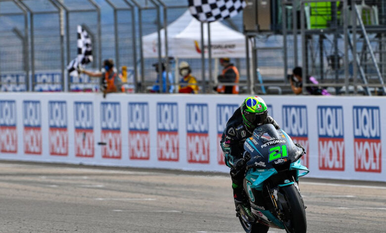 Photo of Morbidelli wins at Teruel to get back into title fight