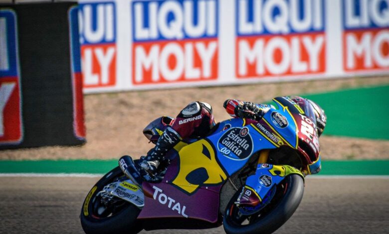 Photo of Lowes turns it up to 11 with another lap record at MotorLand: Moto2