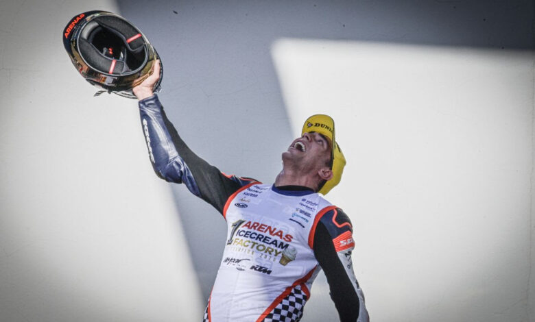 Photo of Albert Arenas is the 2020 Moto3 World Champion