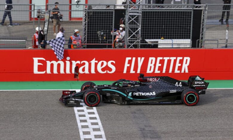 Photo of Hamilton-Bottas 1-2 seals record 7th Constructors’ title for Mercedes AMG Petronas