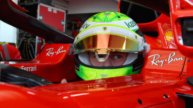 Photo of Mick Schumacher reunited with SF71H at Fiorano