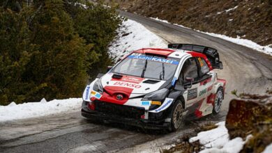 Photo of Ogier climbs from 5th to take the lead: Friday at Rallye Monte Carlo