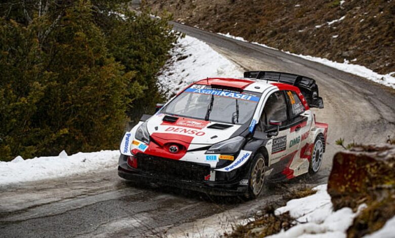 Photo of Ogier climbs from 5th to take the lead: Friday at Rallye Monte Carlo