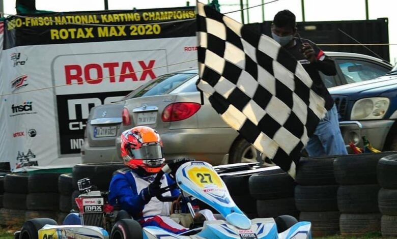 Photo of Jaden takes Round  4 honours in Junior class; Rohaan leads title fight with stunning Race 4 win
