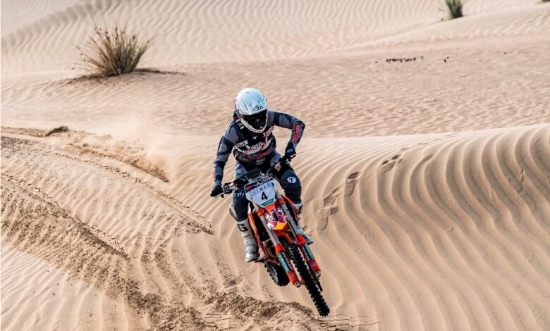 Photo of Maiden bikes triumph for Sam Smith; Al Rajhi-Orr win Dubai Baja