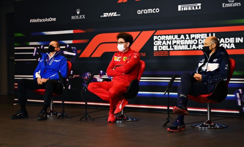 Photo of Team principals talk at FIA Friday Press Conference