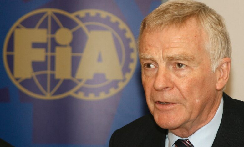 Photo of A tribute to former FIA president Max Mosley: 1940 to 2021