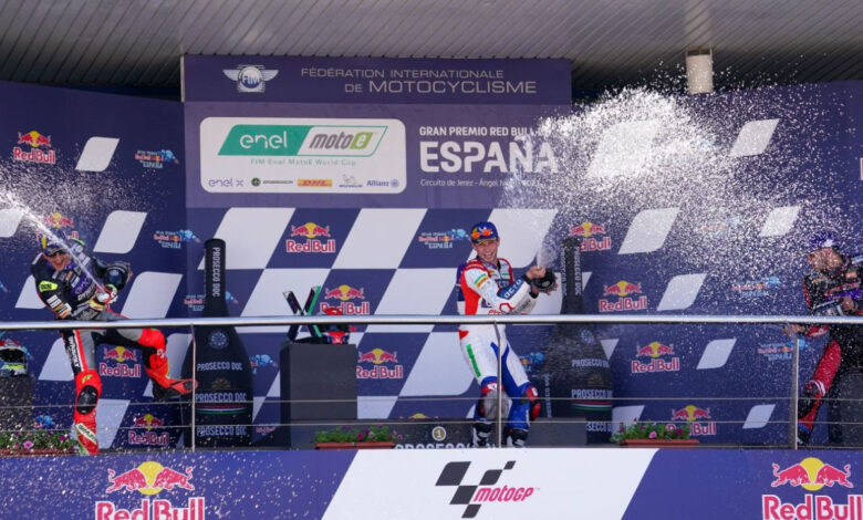 Photo of Italian takes impressive first MotoE victory in Jerez