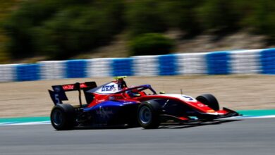 Photo of Clement Novalak tops timesheets on Day 2: F3 test