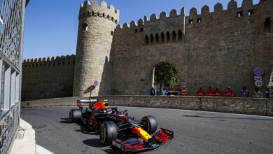 Photo of Sergio Perez tops FP2; Mercedes struggle in Baku
