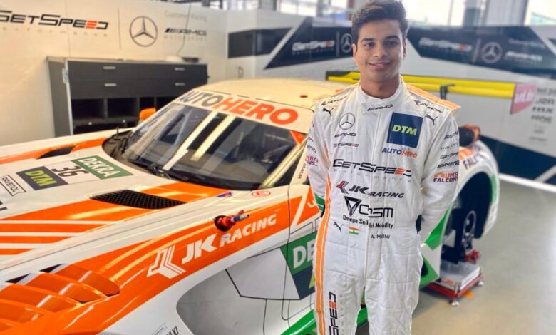 Photo of Arjun Maini hoping to build on his experience before DTM Round 2