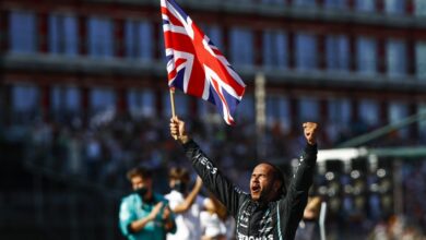 Photo of Hamilton takes 8th British GP win despite penalty for Verstappen collision
