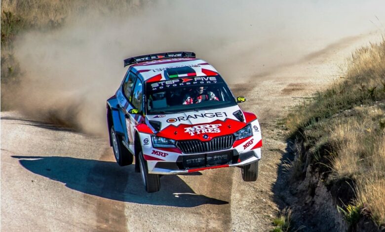 Photo of Team MRF Tyres on the pace but focussing on data as FIA ERC returns to Portugal
