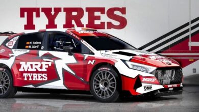 Photo of New Hyundai i20 N Rally2 for Team MRF Tyres in Rally Hungary