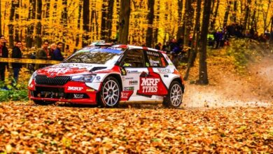 Photo of Simone Campedelli and Tania Canton finish fifth for MRF: ERC Rally Hungary