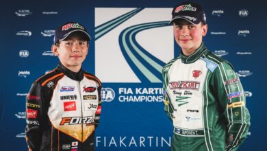 Photo of Nakamura and Taponen win the World Karting titles