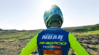 Photo of TVS talent Harith Noah, lone rider to fly Indian flag at Dakar