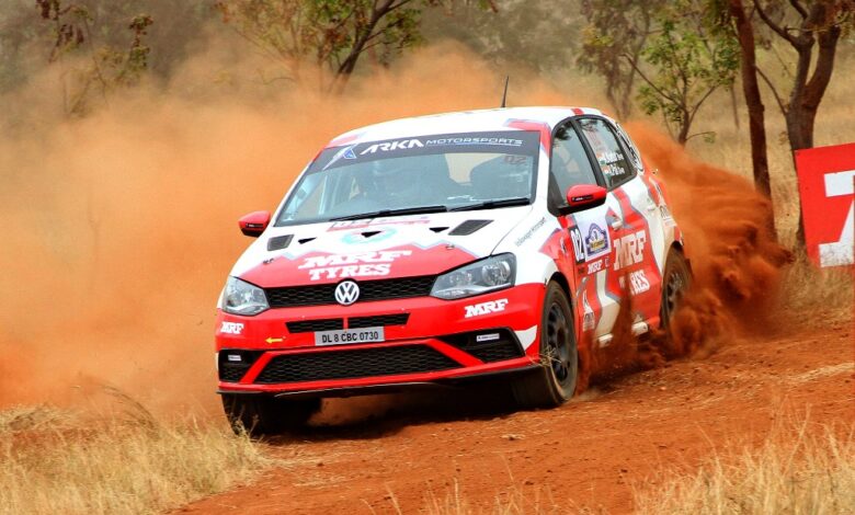 Photo of Karna Kadur jumps into the lead; Gaurav Gill retires after setting blistering pace